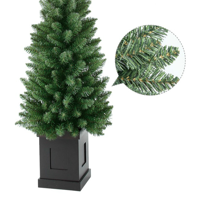 コンテナスリム クリスマスツリー H110cm クリスマス雑貨専門通販 Violet France Japon